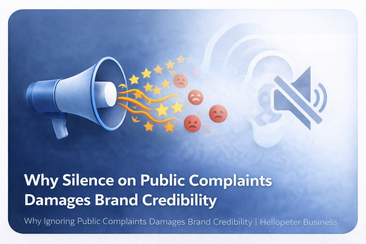 Why Silence on Public Complaints Damages Brand Credibility 