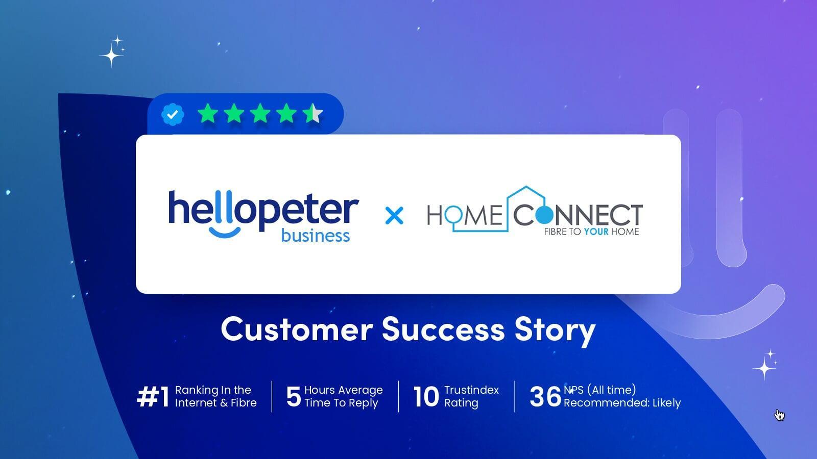 How Home-Connect Stood Out in a Competitive Market Using Hellopeter Business