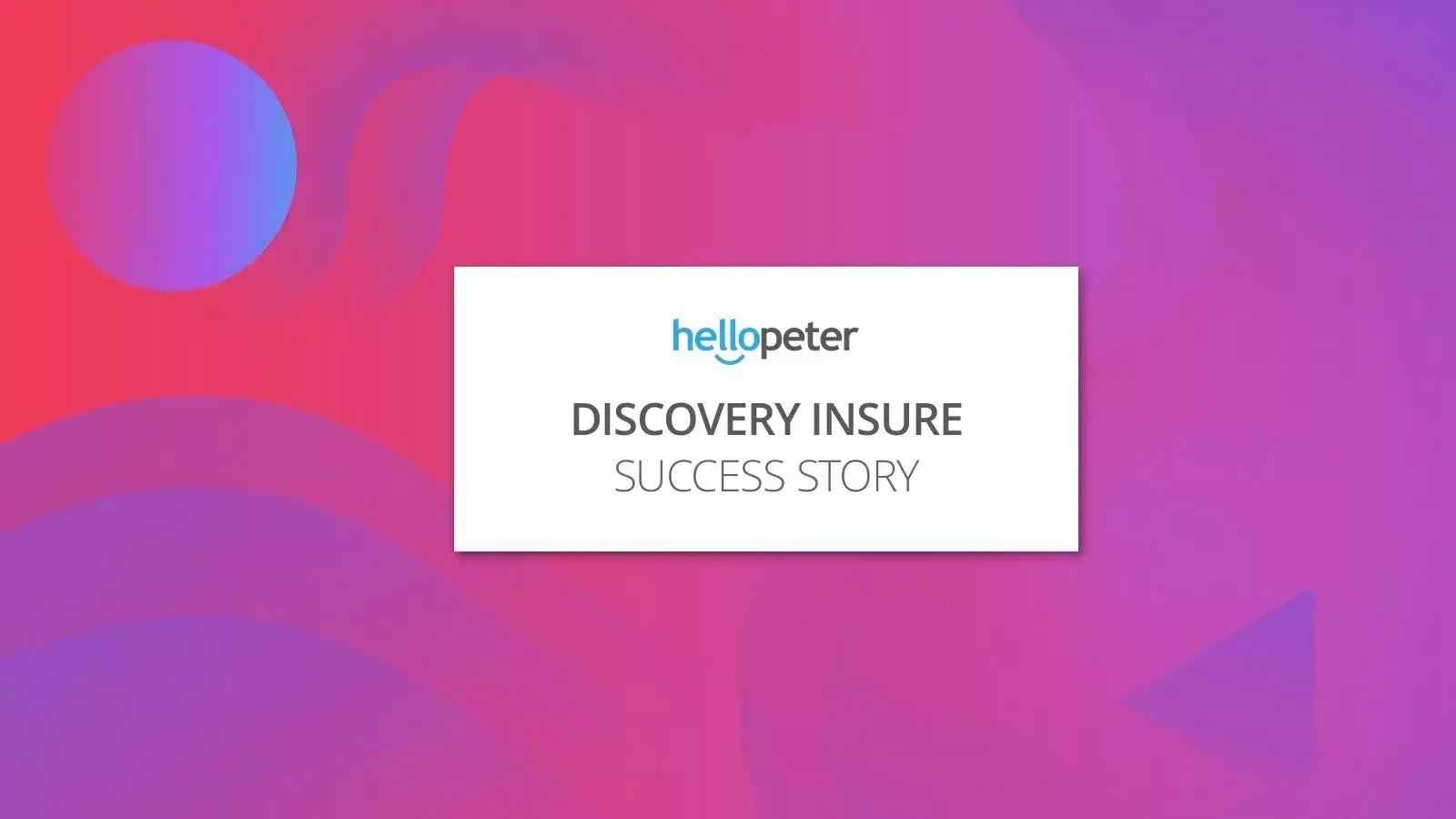 Discovery Insure uses Hellopeter to foster broad consumer trust and credibility