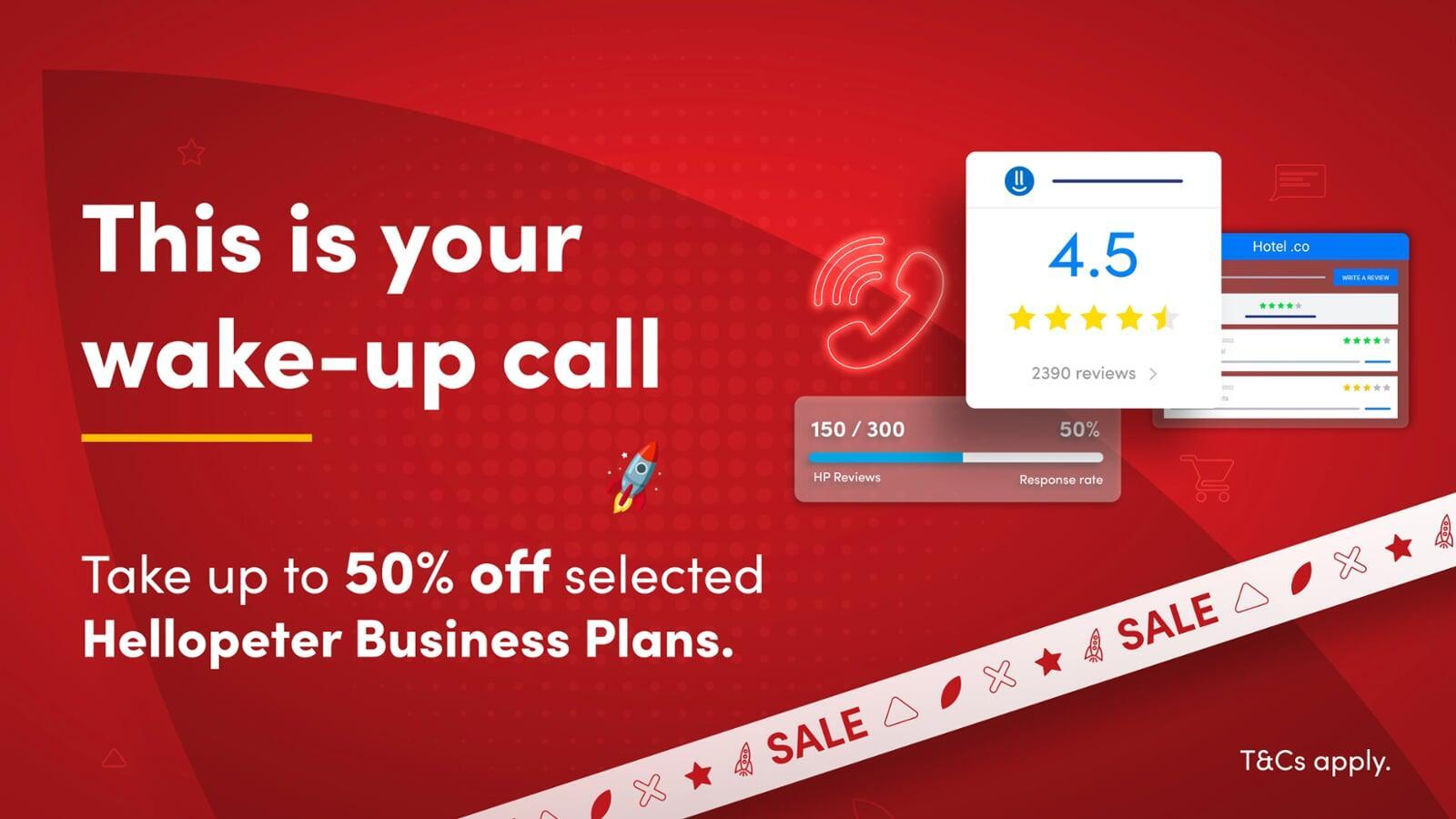 This is your wake up call