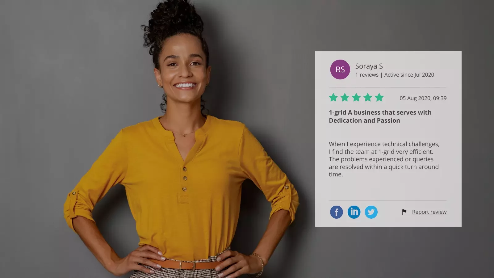 How 1-grid has created a loyal community using online reviews