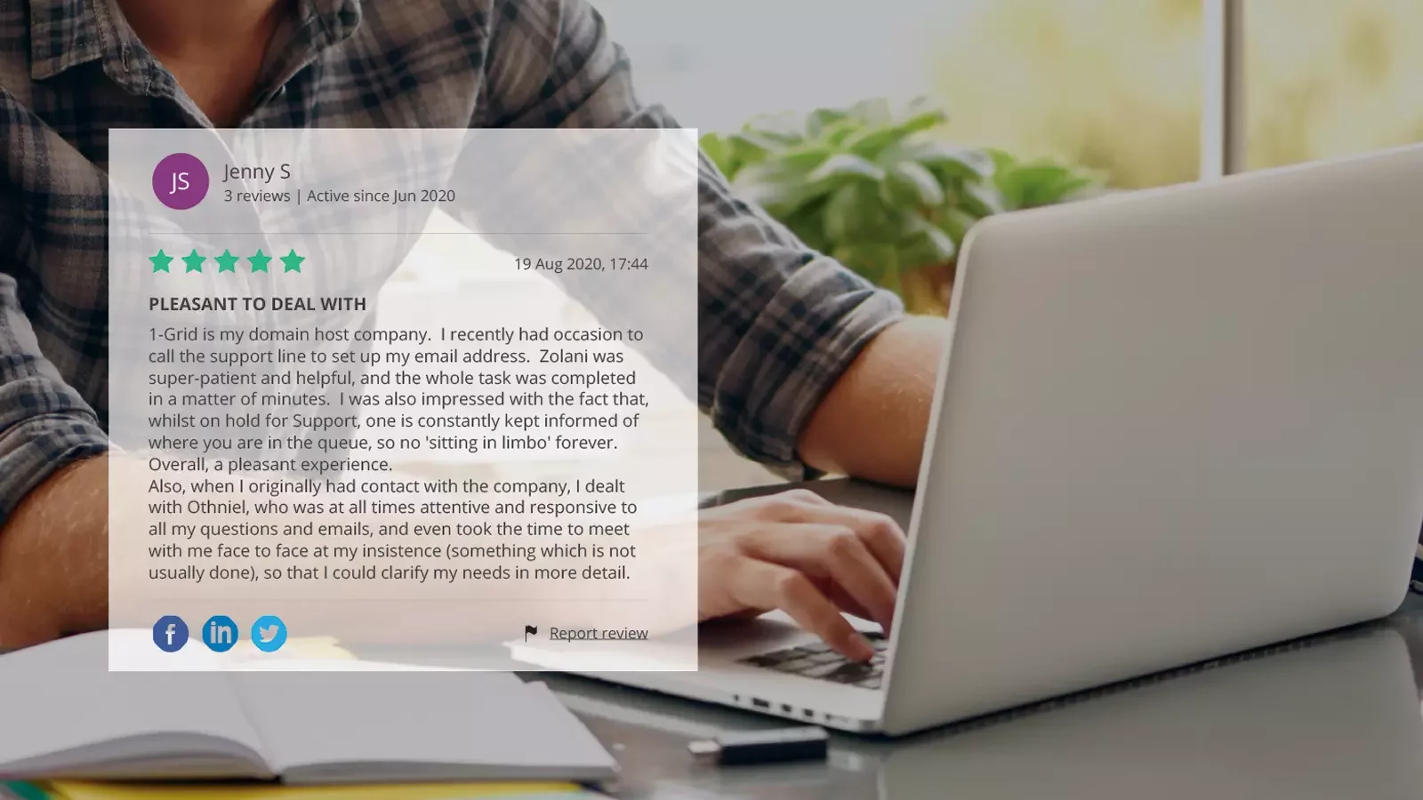 How 1-grid has created a loyal community using online reviews