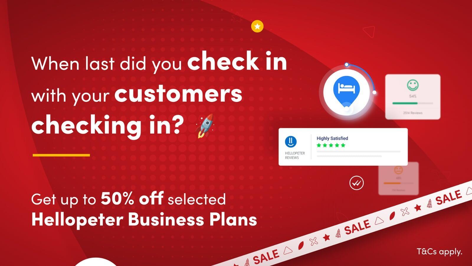 When last did you check in with your customers