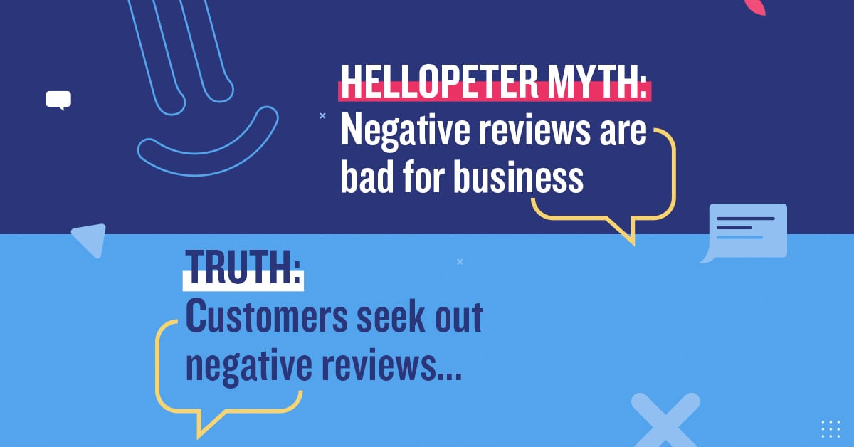 LI Post Hellopeter Myth #1- Negative Reviews